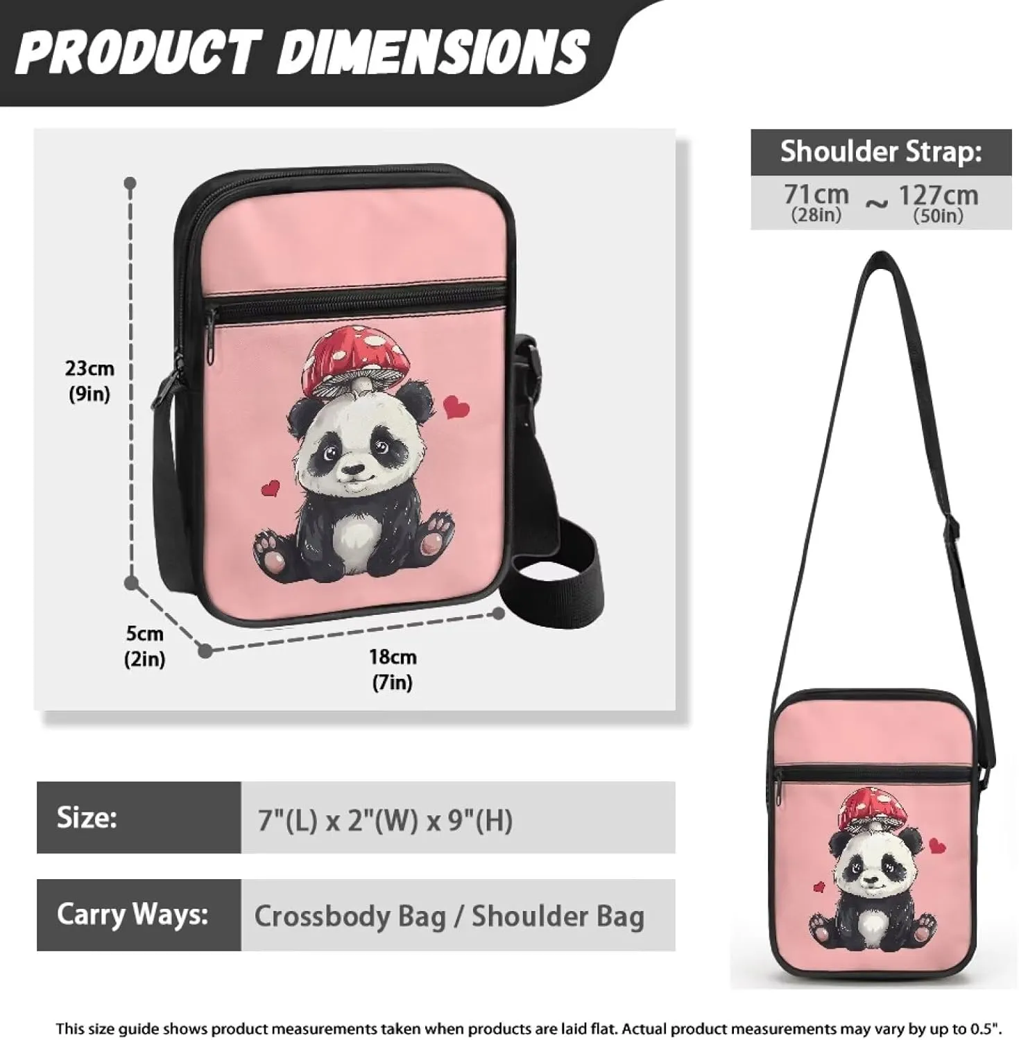 TODIYADDU Stylish Shoulder Bag for Women Men Fashion Messenger Bag Portable Handbags for Notebook Keys Cards Nice Chest Bag