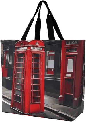 Tote Bag for Women Bus Shelter Grocery Bag Reusable Shopping Bag Aesthetic Shoulder Bag for Travel Work