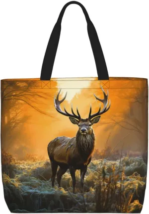 Tote Bag for Women Delicious blueberries Shoulder Bag with Zipper Handbag Large Capacity Reusable Grocery Bag