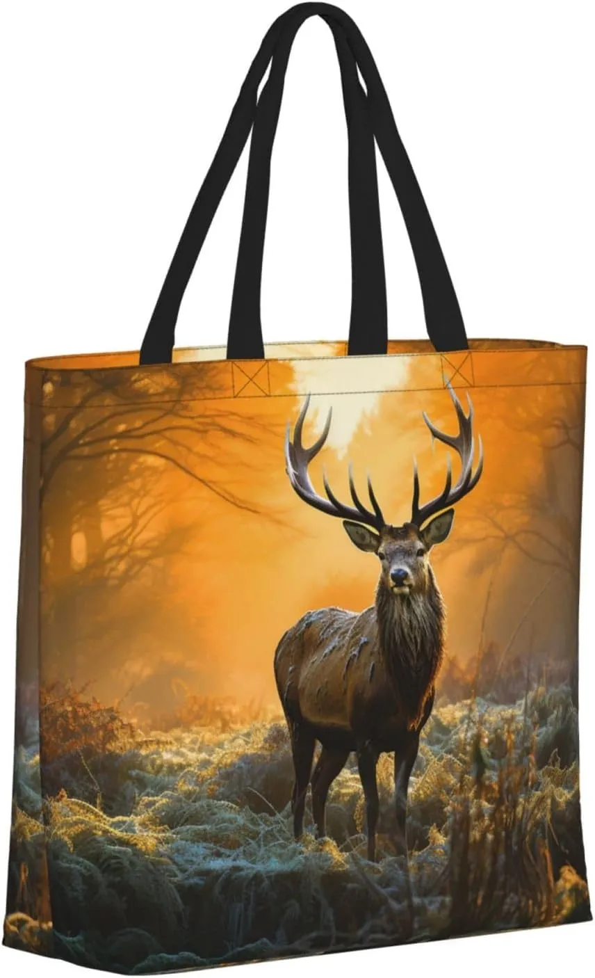 Tote Bag for Women Delicious blueberries Shoulder Bag with Zipper Handbag Large Capacity Reusable Grocery Bag
