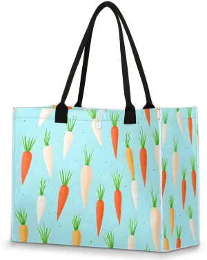 Tote Bag for Women Reusable Canvas Shoulder Bag