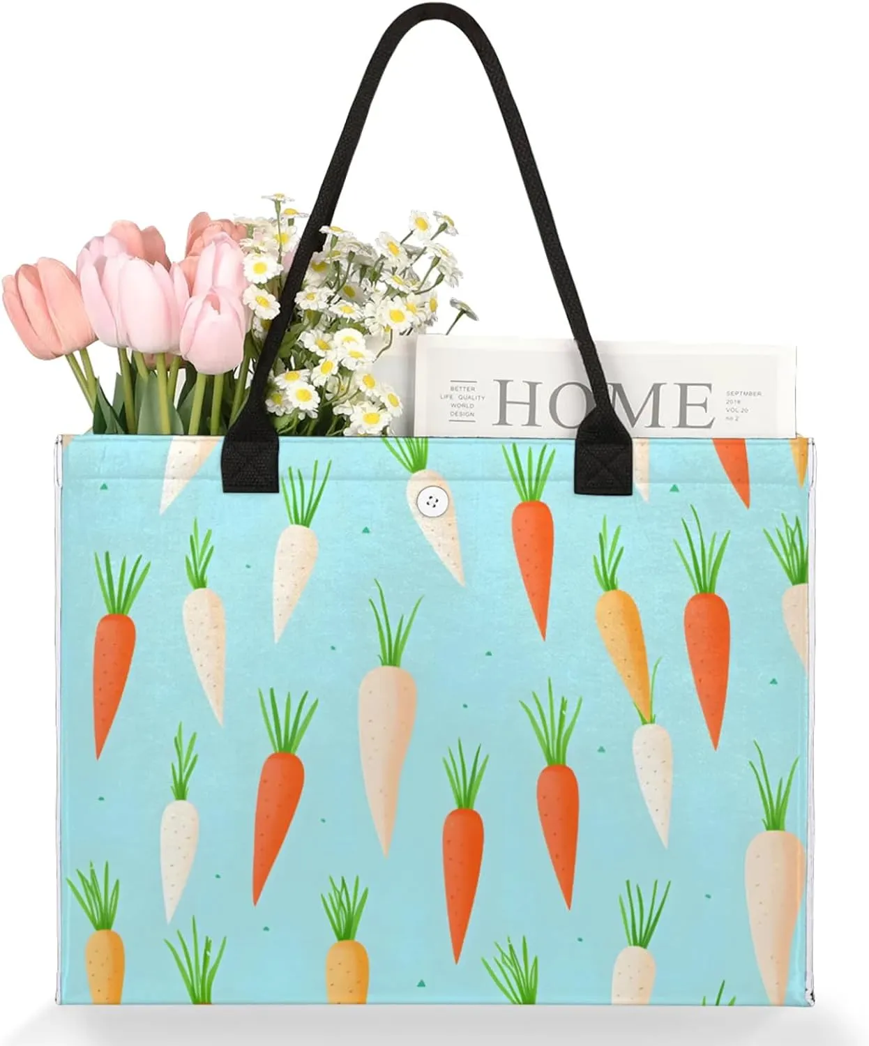 Tote Bag for Women Reusable Canvas Shoulder Bag
