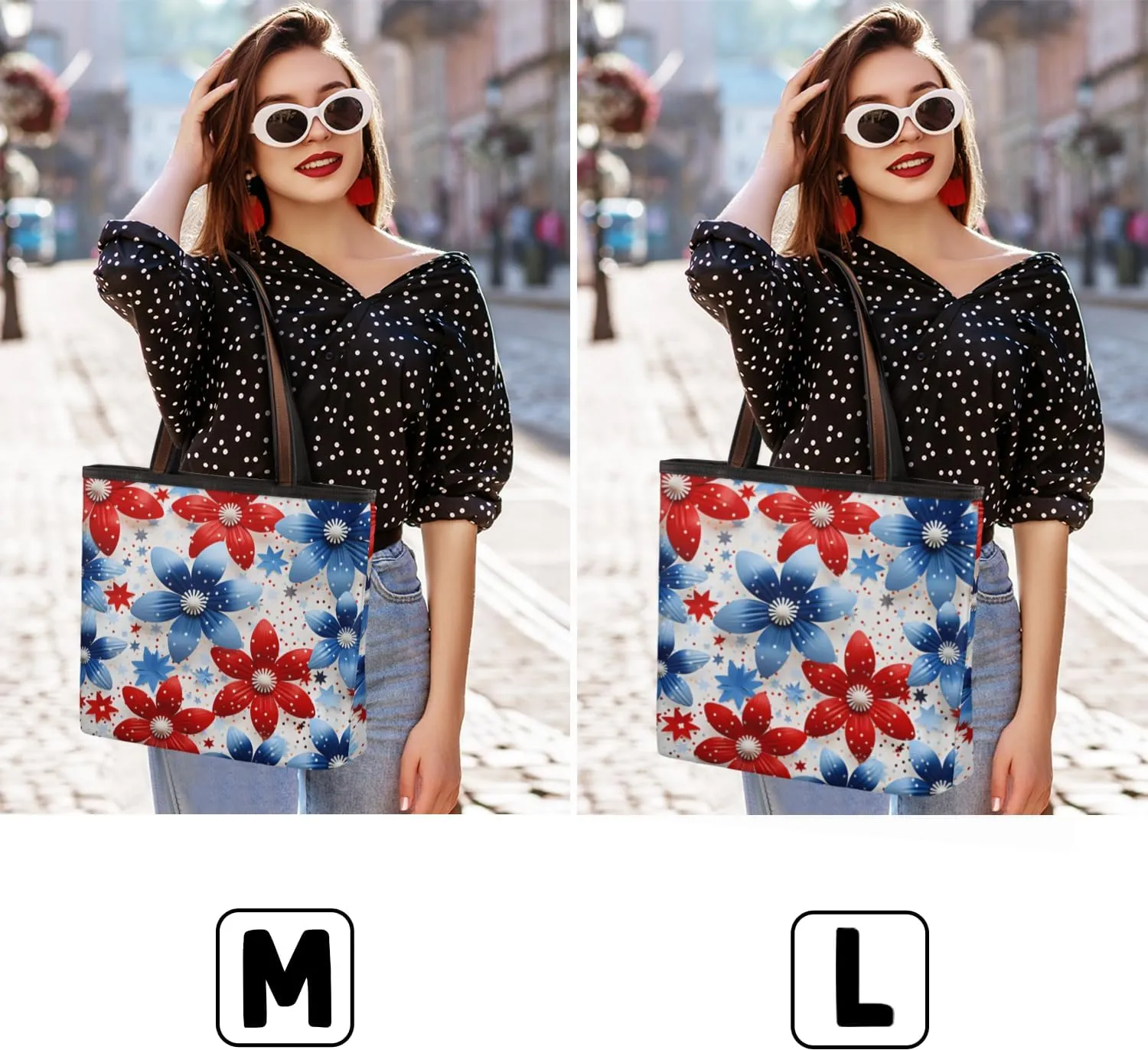 Tote Bag for Women with Zipper Large Capacity Top Handle Casual Shoulder Bag Handbag Reusable Shopping