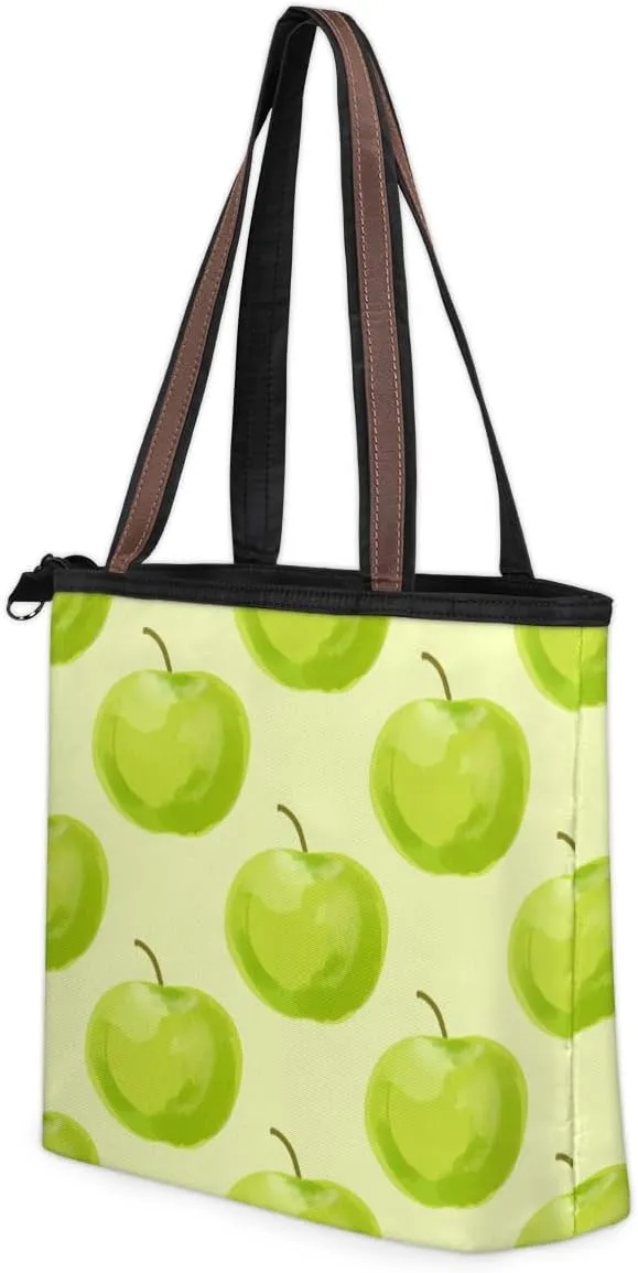 Tote Bag for Women with Zipper Large Capacity Top Handle Casual Shoulder Bag Handbag Reusable Shopping