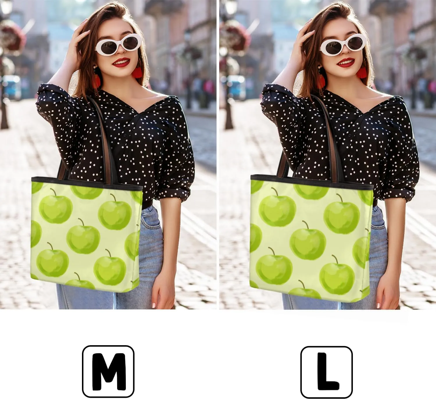 Tote Bag for Women with Zipper Large Capacity Top Handle Casual Shoulder Bag Handbag Reusable Shopping