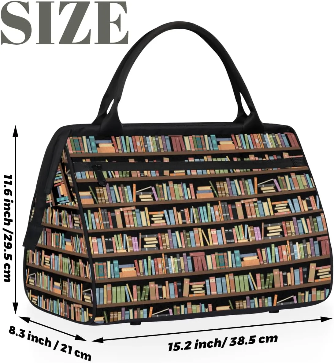 Tote Bag for Women with Zipper, Travel Large Shoulder Bag Handbag for Work, Gym