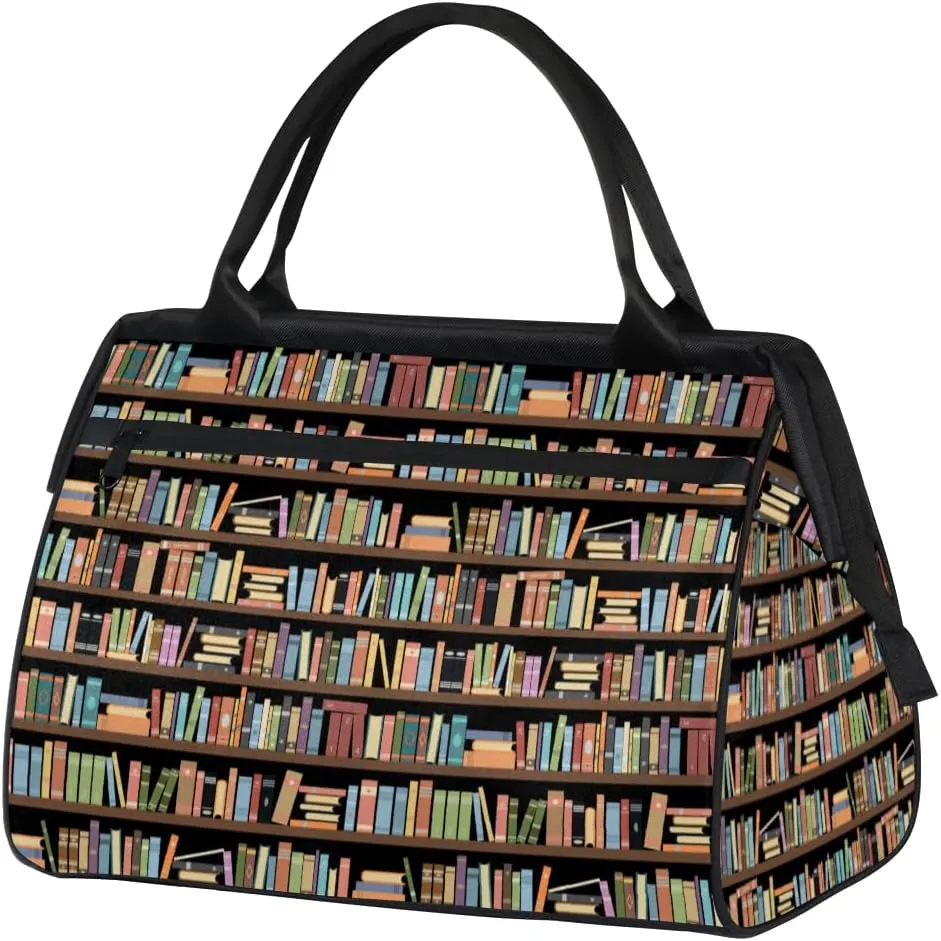Tote Bag for Women with Zipper, Travel Large Shoulder Bag Handbag for Work, Gym