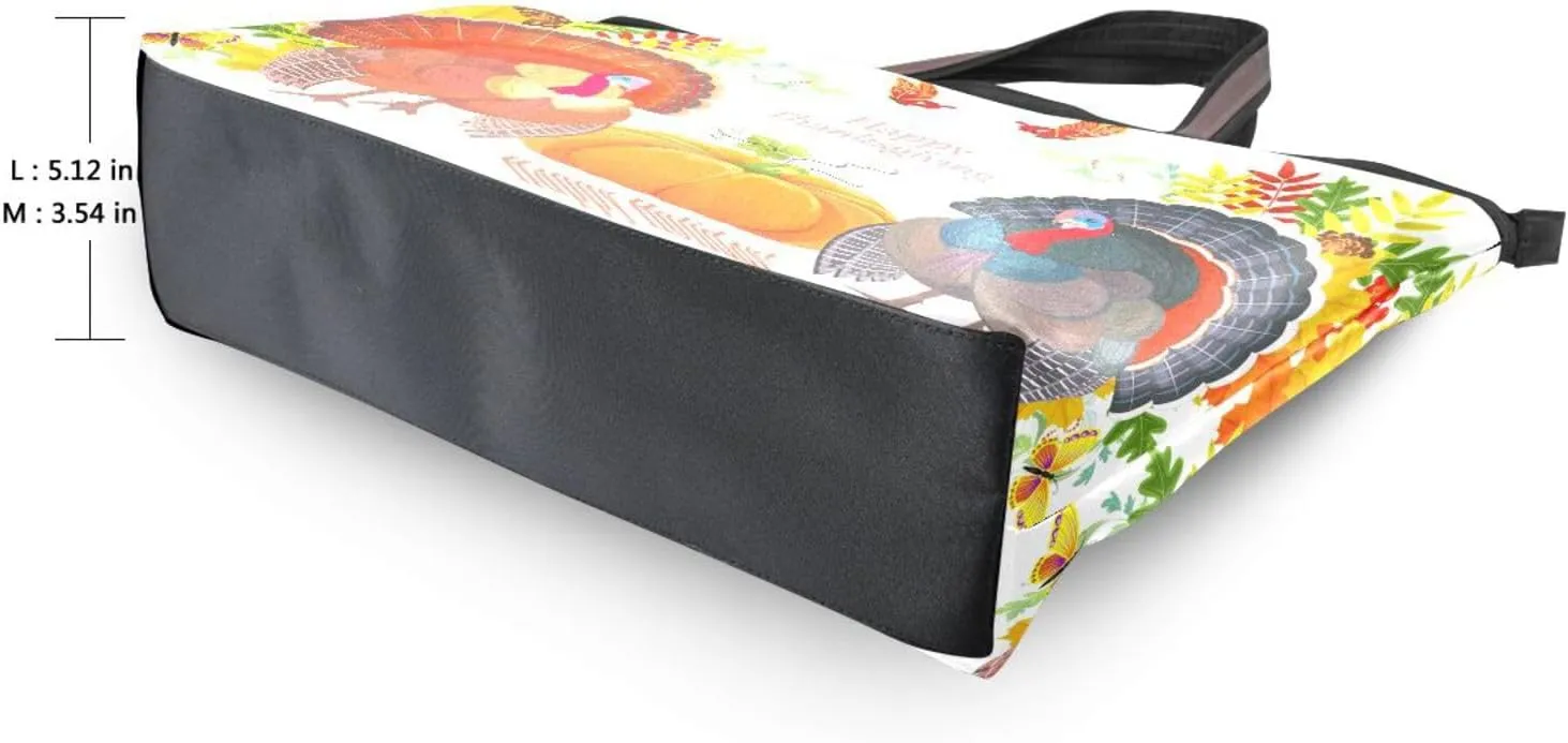 Tote Bag for Women with Zipper,Polyester Tote Purse Holiday Tote Bag Work Handbag Women Gift