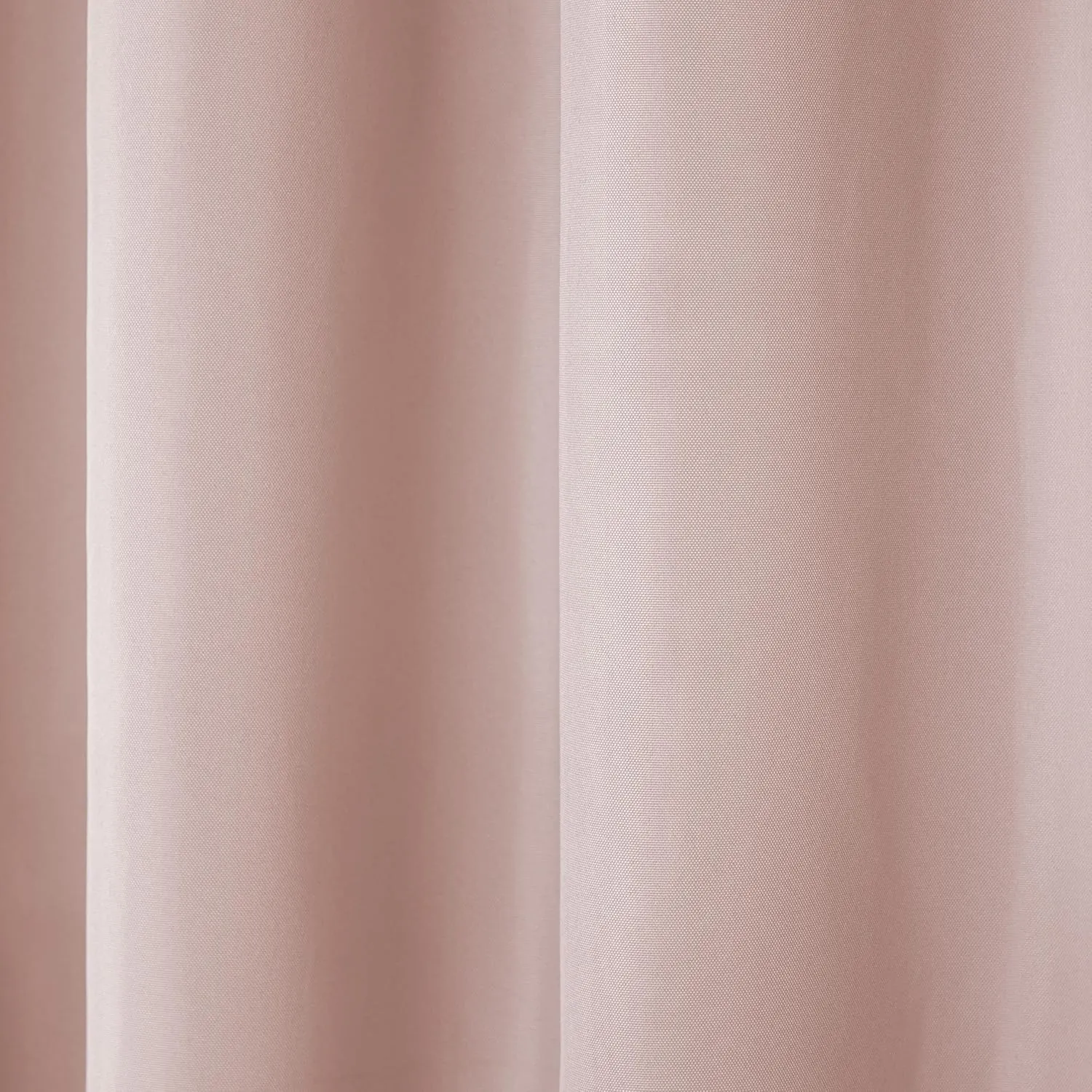 TOWN & COUNTRY BASICS Cabana Solid Heavyweight Indoor Outdoor Curtains, Light Filtering Opacity with Grommet Top, Water Repellent, 2-Pack Set, 54"x108", Blush