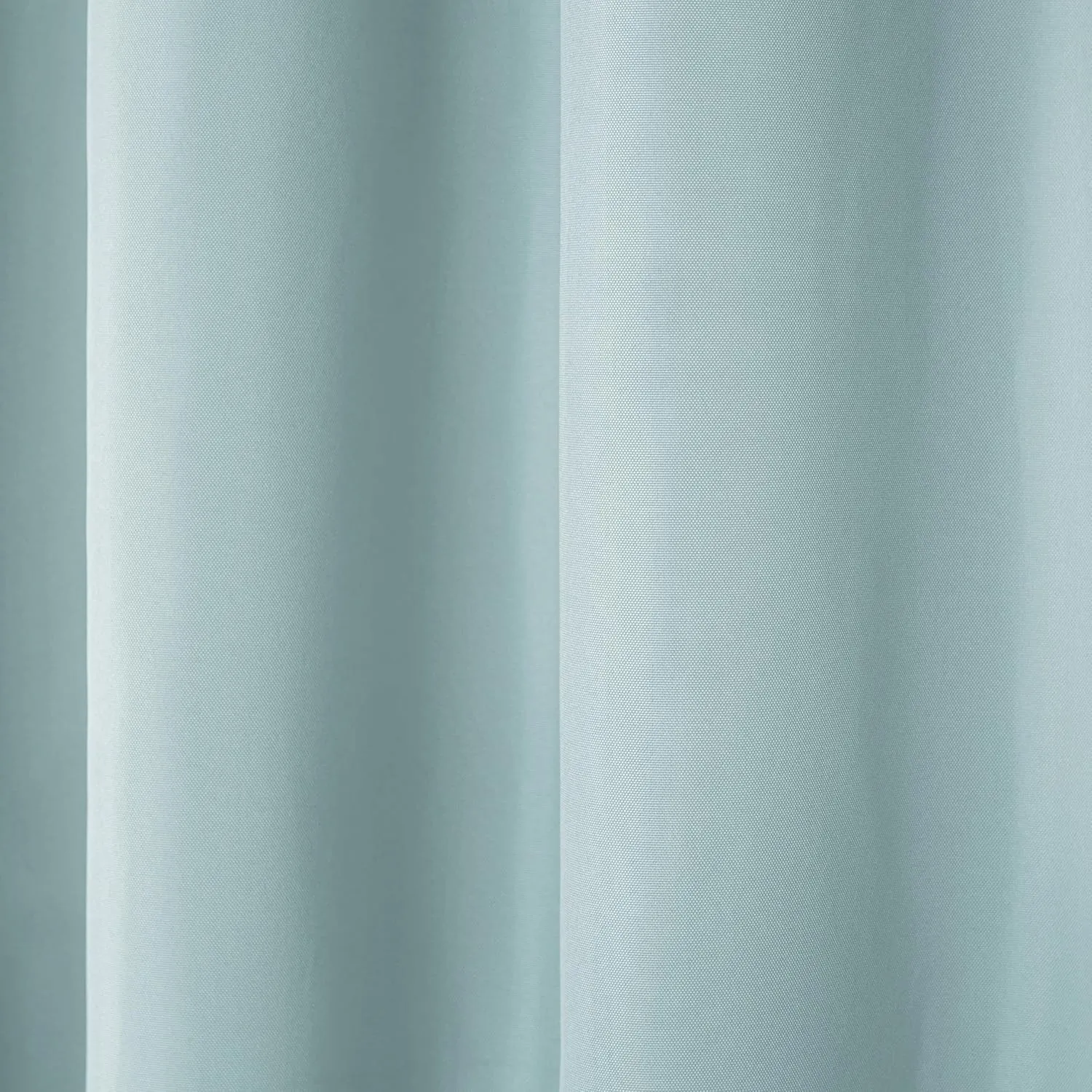 TOWN & COUNTRY BASICS Cabana Solid Heavyweight Indoor Outdoor Curtains, Light Filtering Opacity with Grommet Top, Water Repellent, 2-Pack Set, 54"x84", Blue