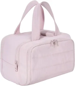 Travel Bag for Women, Large Wide Opening Women's Travel Bag, Multi Pockets Carry Travel Bag with Handles, Carry on Bags for Travel, Trip, Gym (Pink)