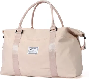 Travel Duffel Bag,Sports Tote Gym Bag,Shoulder Weekender Overnight Bag for Women