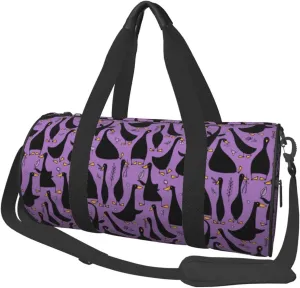 Travel Duffle Bag, Funny Goose Sports Gym Bag for Women Men, Carry On Bag Weekender Overnight Duffel Bag, Personal Item Travel Bag