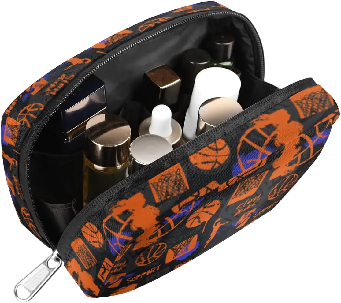 Travel Toiletry Bag for Boys Men, Basketball Sports Waterproof Small Dopp Kit for Women, Shaving Bag with Large Capacity for Travel,Sports Shower