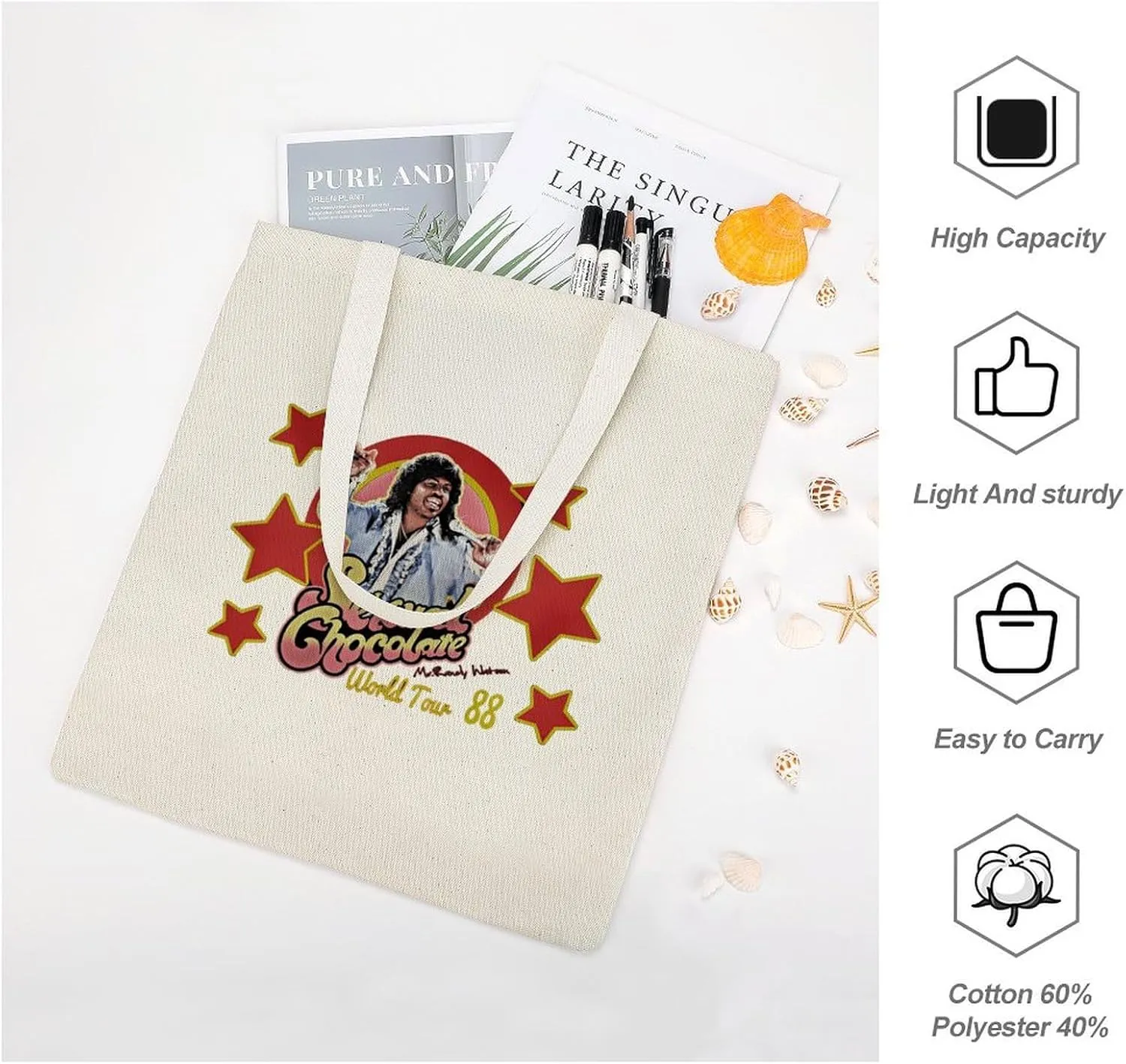 Unisex Basic Versatile Handbag DIY Design totebag