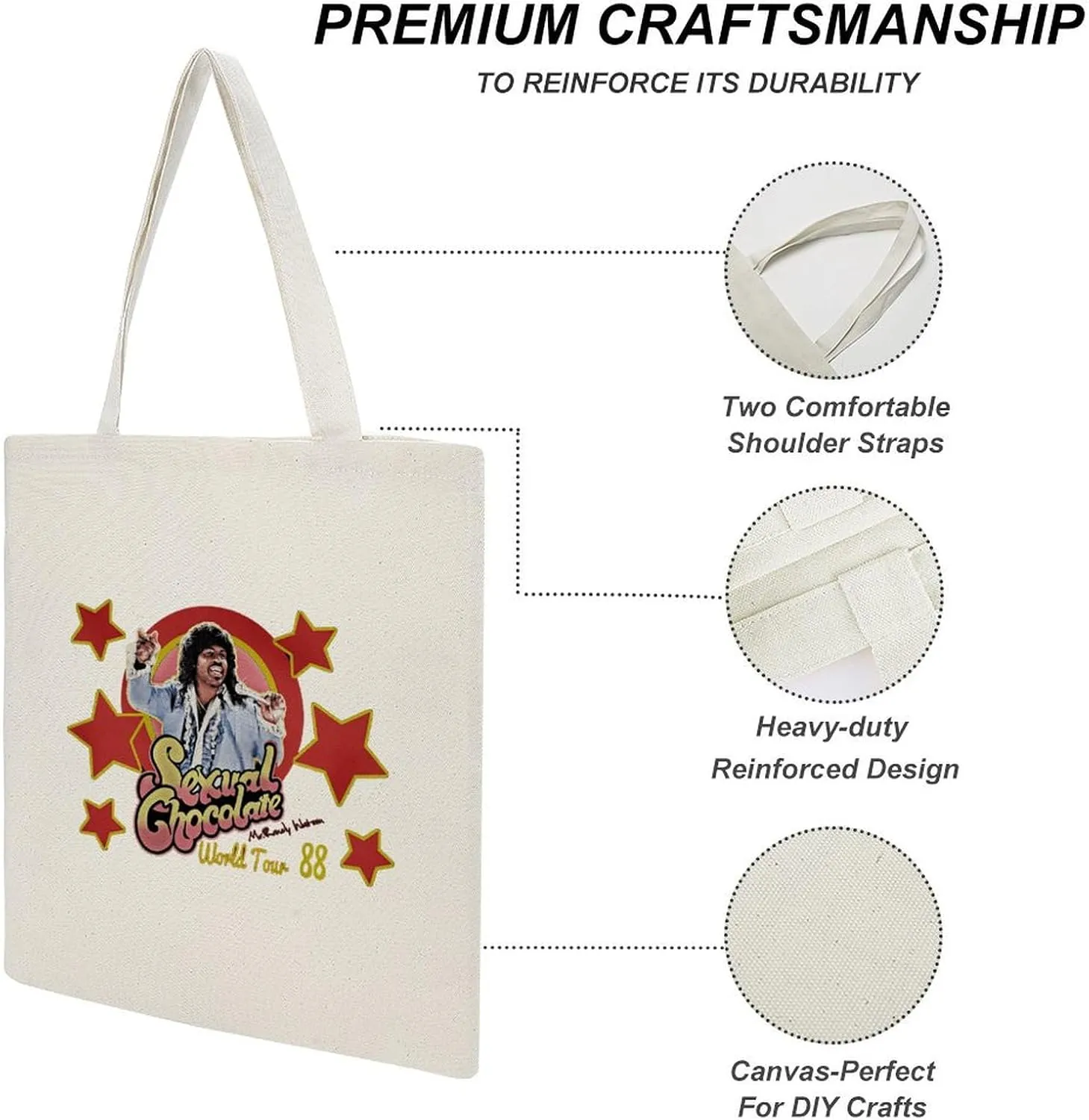 Unisex Basic Versatile Handbag DIY Design totebag