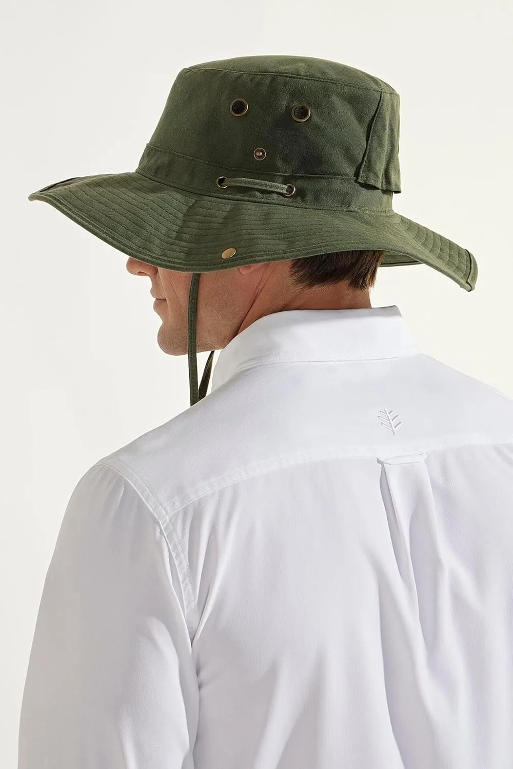 Unisex Bucket Hat with Chin Cord - UPF 50 Sun Protection - Charlie