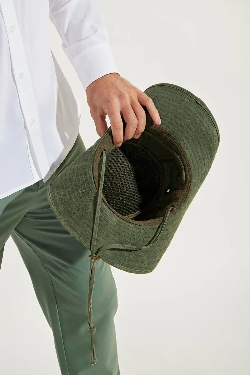 Unisex Bucket Hat with Chin Cord - UPF 50 Sun Protection - Charlie
