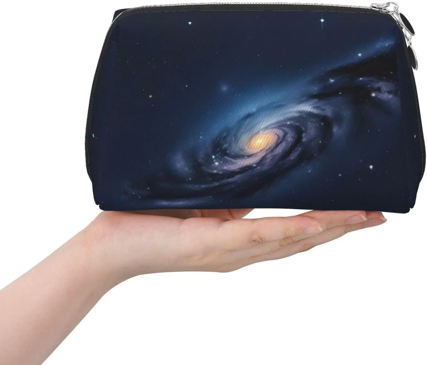 Universe Milky Way Galaxy Travel-Ready Toiletry Bag, Compact Makeup Organizer For Women