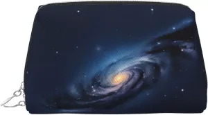 Universe Milky Way Galaxy Travel-Ready Toiletry Bag, Compact Makeup Organizer For Women