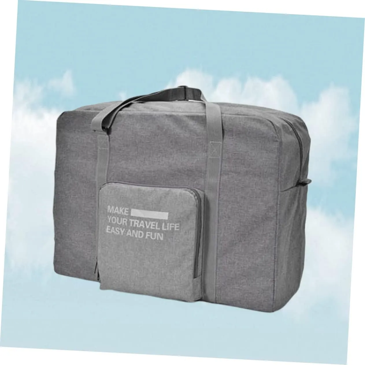 VALICLUD collapsible tote foldable luggage bag Foldable Trolley Pouch Trolley Tote trolley bag travel carry
