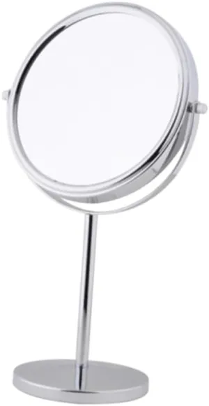 Vanity Mirror 5X Magnifying Glass Large Desktop Makeup Mirror for Women 180° Rotating for Daily Use