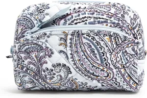 Vera Bradley Women's Cotton Medium Cosmetic Makeup Organizer Bag
