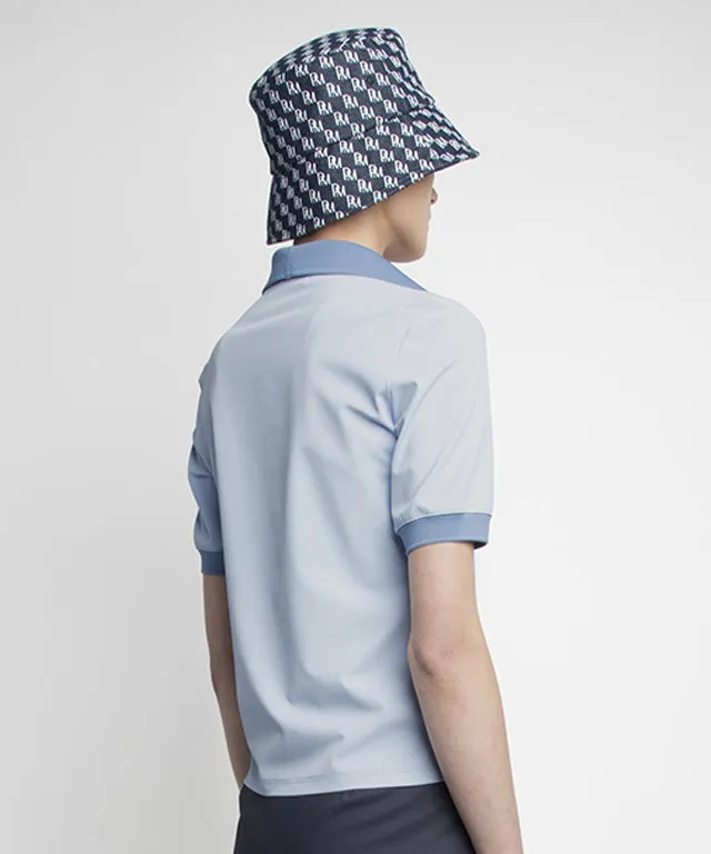 [Warehouse Sale] Port Mayne Movement Mesh Golf Shirt Powder Blue - S / XS