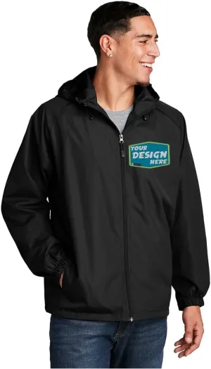 Water- Repellent Wind ShirtV- Neck - Custom Printing