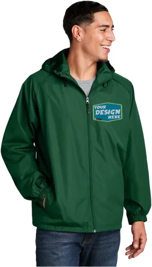 Water- Repellent Wind ShirtV- Neck - Custom Printing