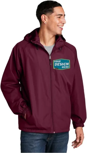 Water- Repellent Wind ShirtV- Neck - Custom Printing