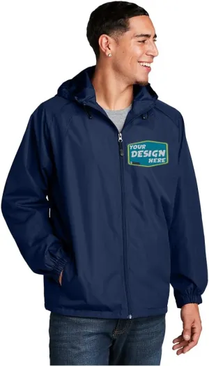 Water- Repellent Wind ShirtV- Neck - Custom Printing