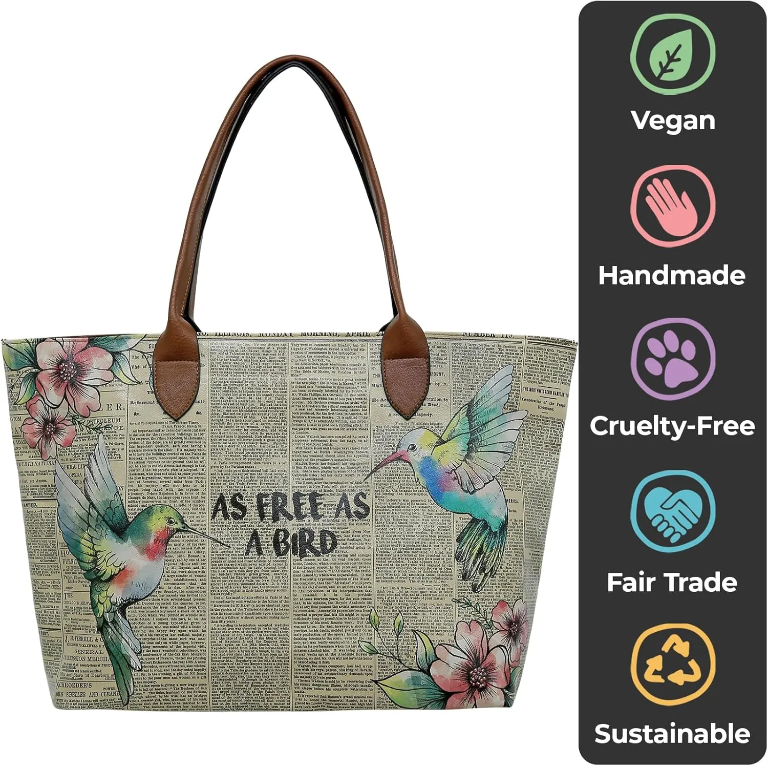 Weekender Bags for Women - Unique Design and Vegan Leather Shoulder Bags