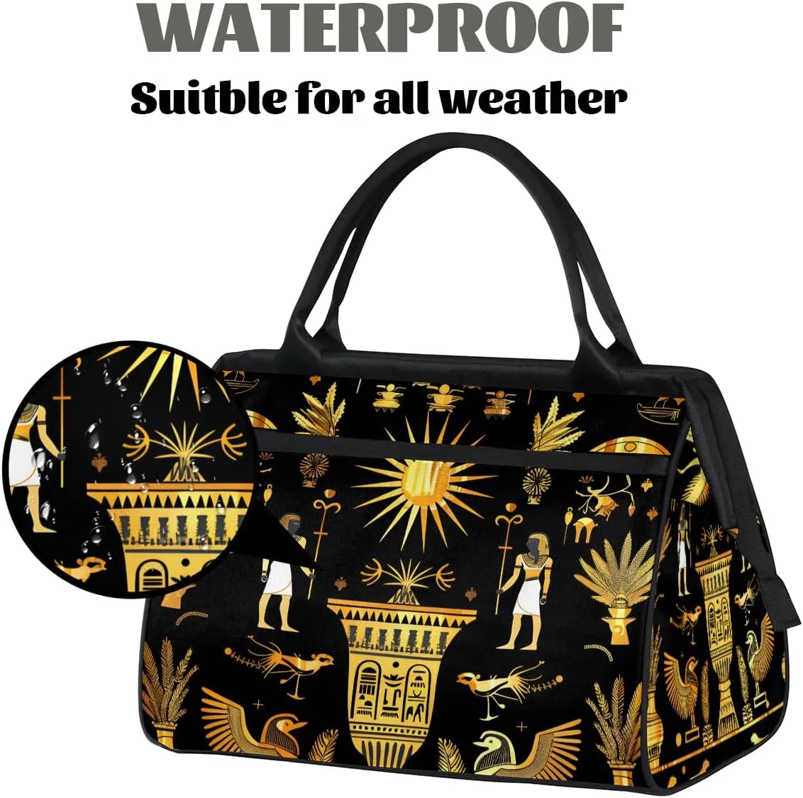 Weekender Overnight Bag for Women Waterproof Carry On Travel Duffle Bags