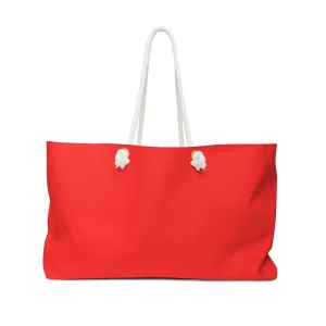 Weekender Tote Bag - Red by inQue.Style