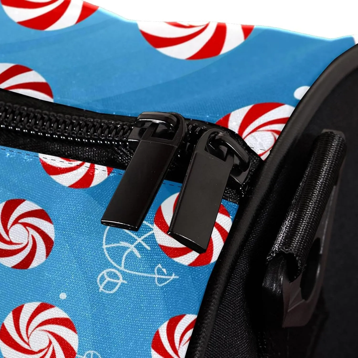 Weekender Travel Bag,Small Gym Bag,Christmas Candy,Gym Duffle Bag