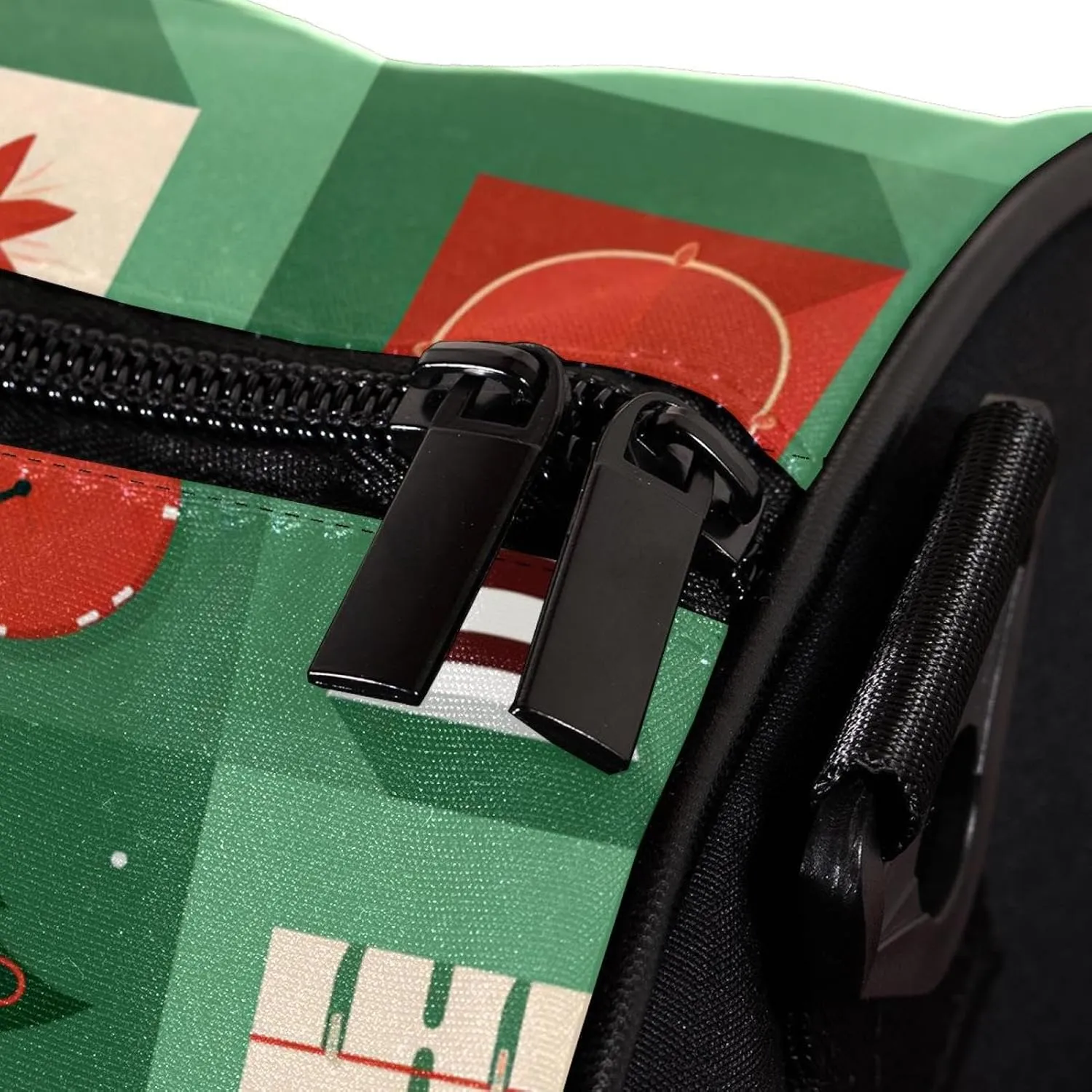 Weekender Travel Bag,Small Gym Bag,Christmas Green Tree,Gym Duffle Bag