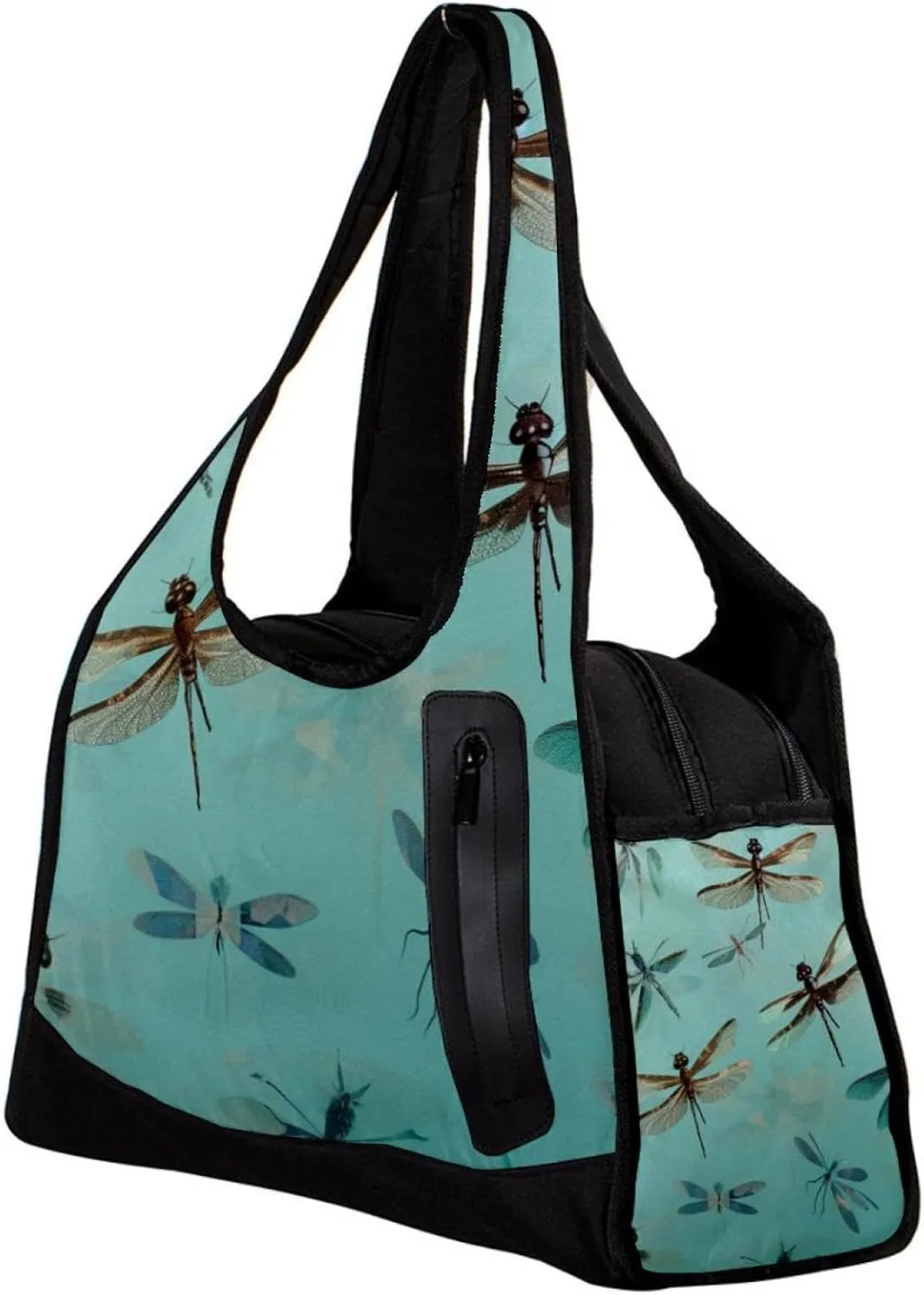 Weekender Travel Bag,Small Gym Bag,Dragonfly Dance,Gym Duffle Bag