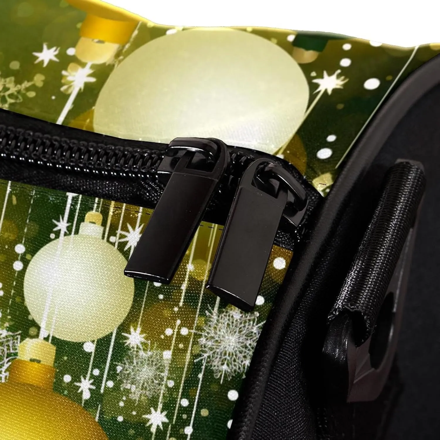 Weekender Travel Bag,Small Gym Bag,Yellow Merry Christmas Card,Gym Duffle Bag