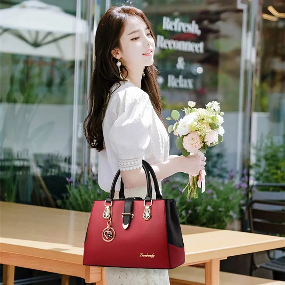 Women Handbags, Top Handle Bags Tote Purse Large Capacity Shoulder Crossbody Bag