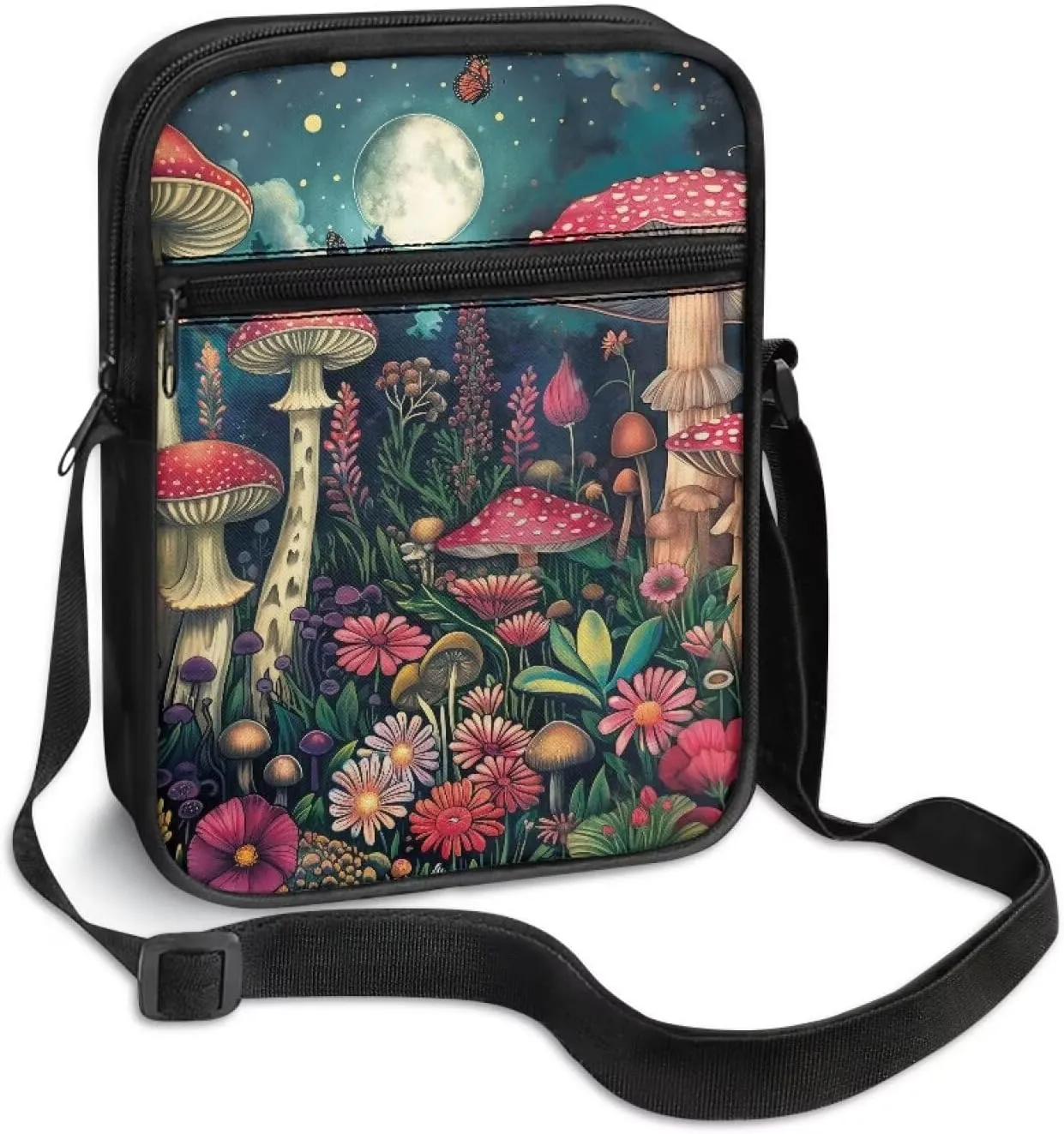 Women Small Crossbody Bag Messenger Purse for Traveling Shopping