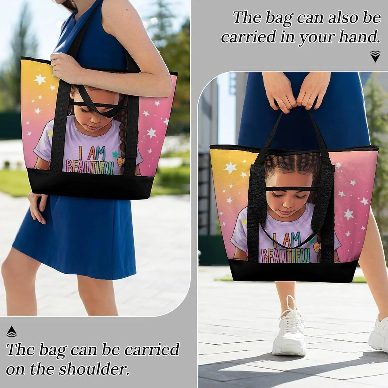 Women's Large-Capacity Thermal Tote Bag Stylish Work & Commute Handbag
