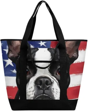 Women's Large-Capacity Thermal Tote Bag Stylish Work & Commute Handbag