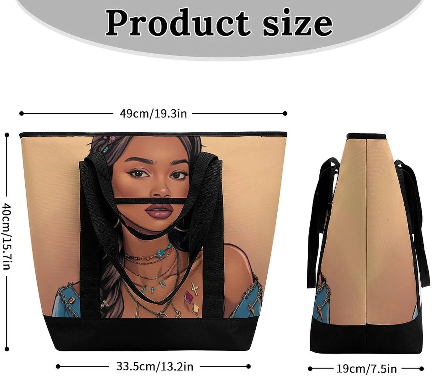 Women's Large-Capacity Thermal Tote Bag Stylish Work & Commute Handbag