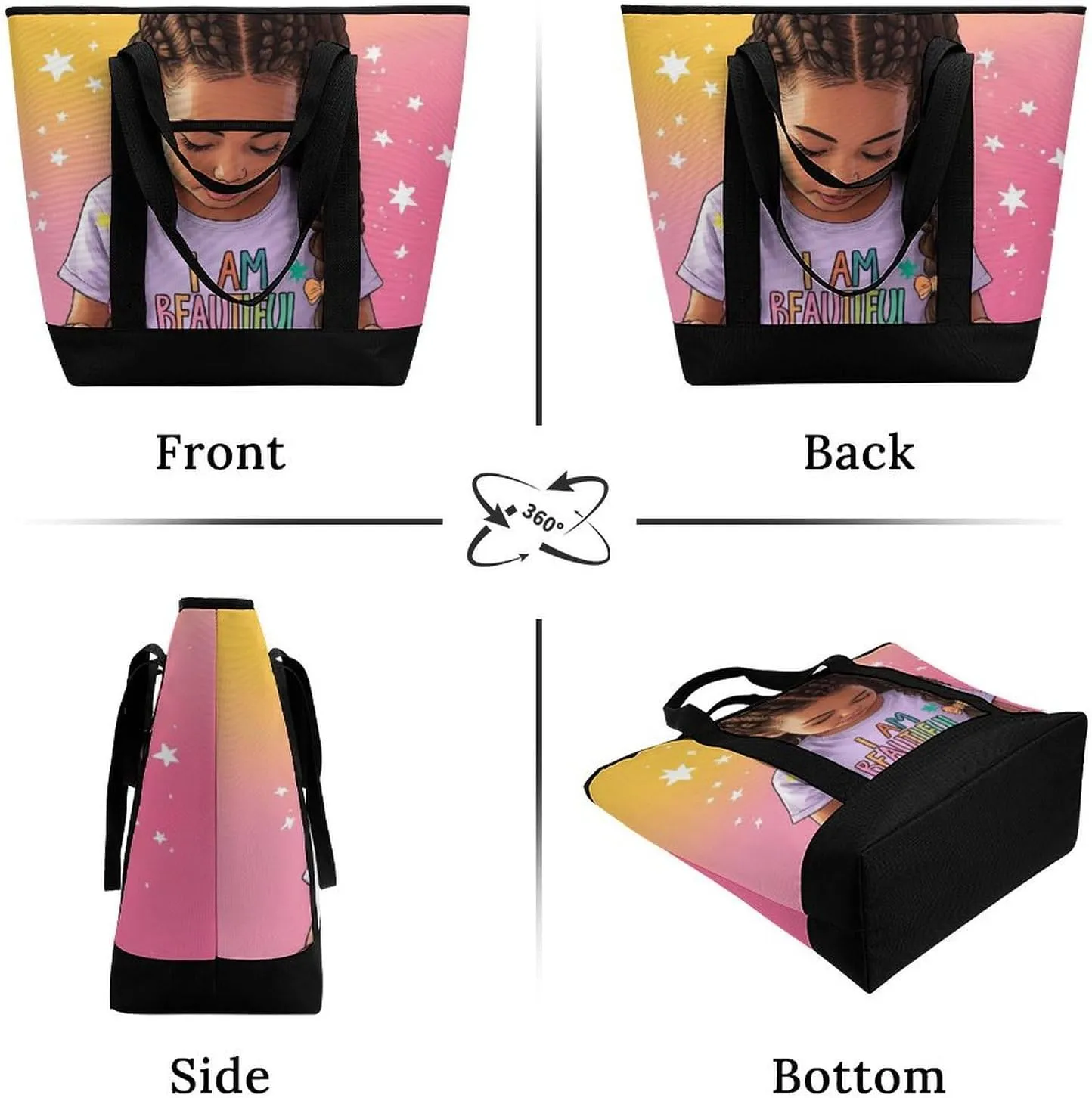 Women's Large-Capacity Thermal Tote Bag Stylish Work & Commute Handbag