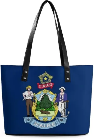 Women's Leather Tote Bag Fashion Handbag for Work Travel Shopping Daily Use Large Capacity Shoulder Purse