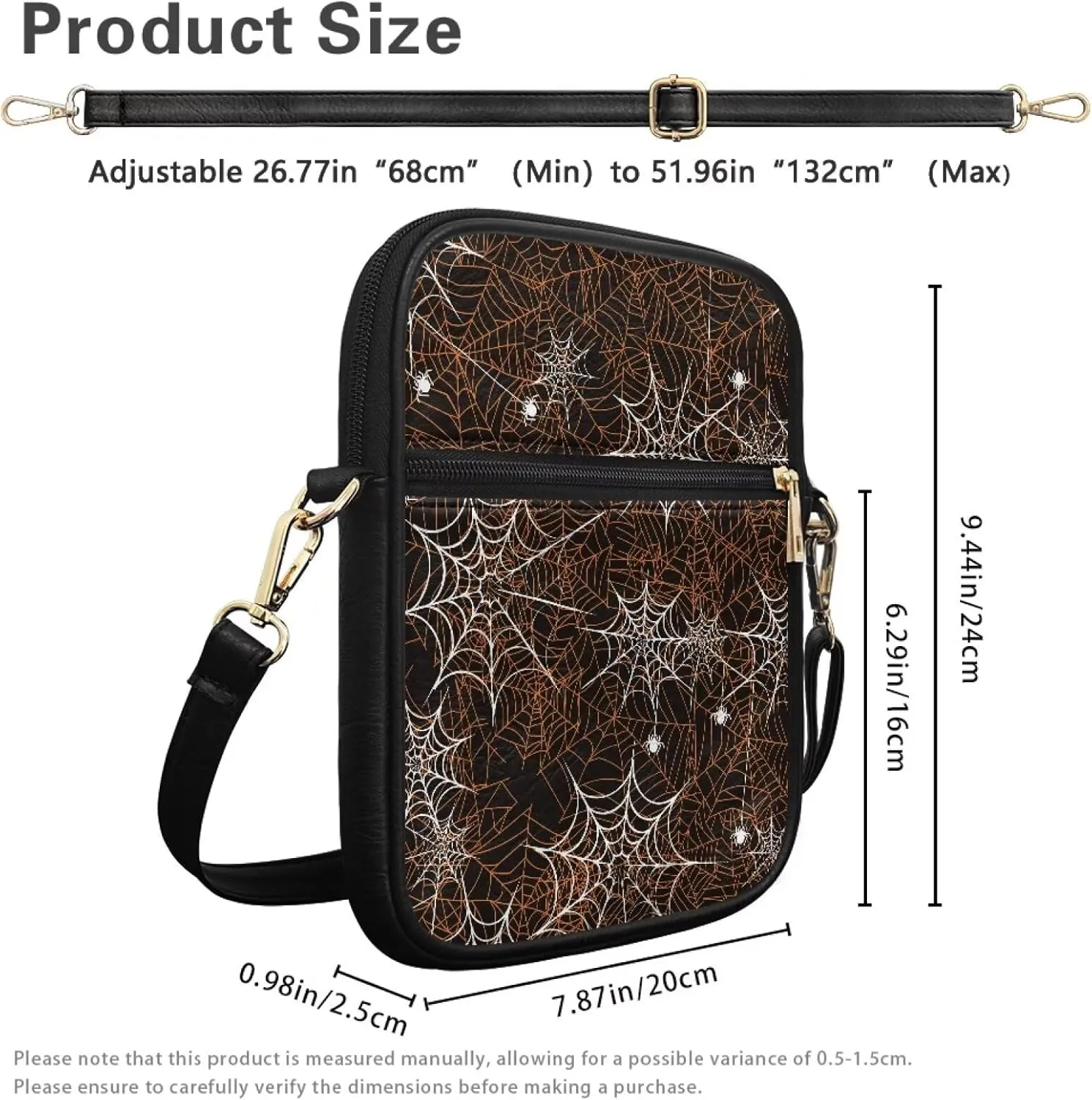 Womens Mens Leather Shoulder Bag Small Leather Messenger Bag Crossbody Satchel Bag Purse Handbag Casual Daypack