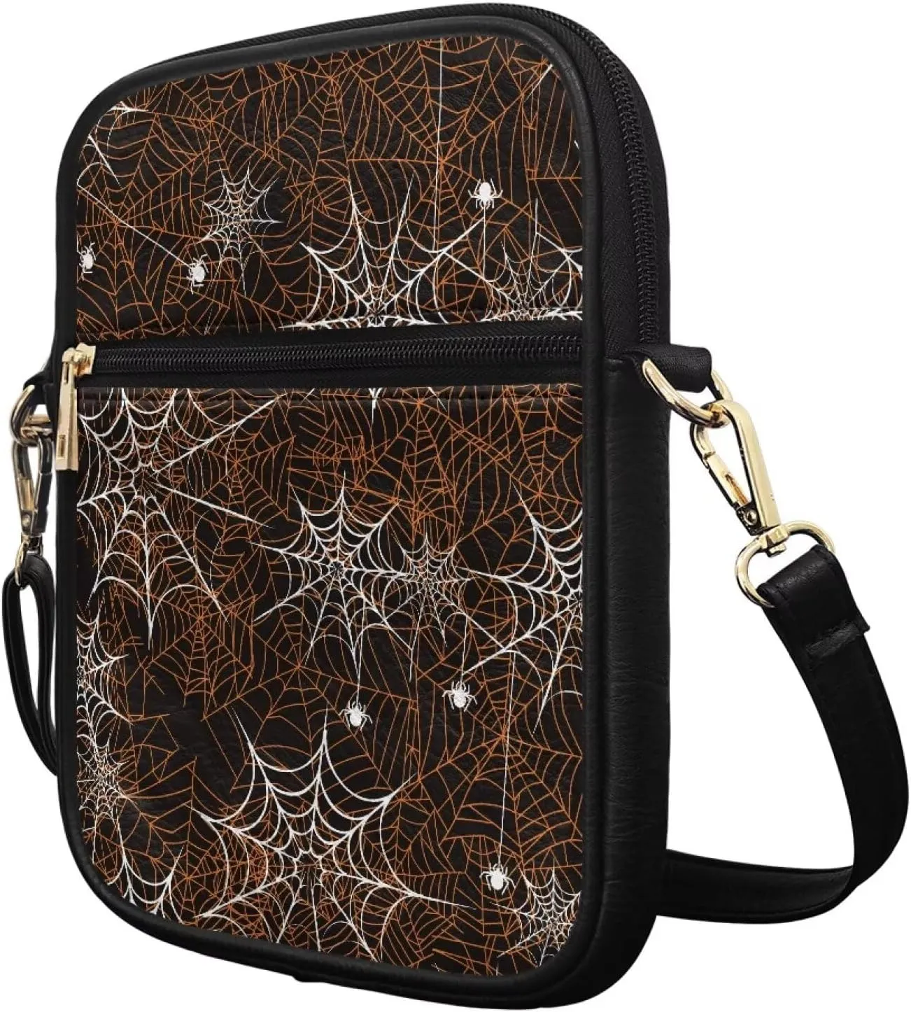 Womens Mens Leather Shoulder Bag Small Leather Messenger Bag Crossbody Satchel Bag Purse Handbag Casual Daypack