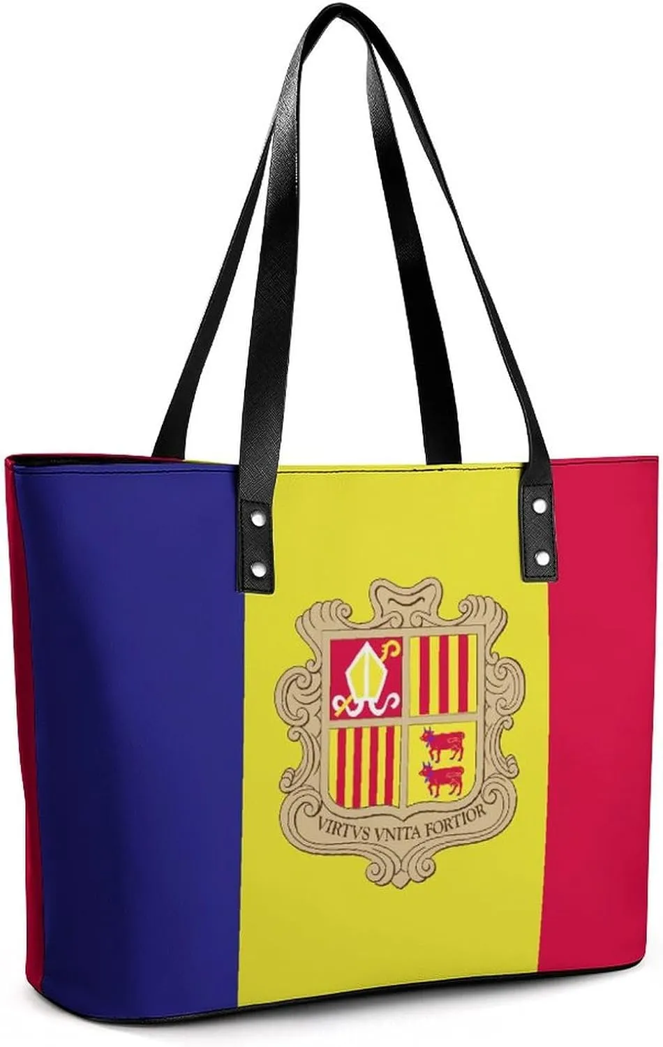 Women's Montserrat Lslands Flag Tote Bag Leather Shoulder Handbag Large Capacity Organizer