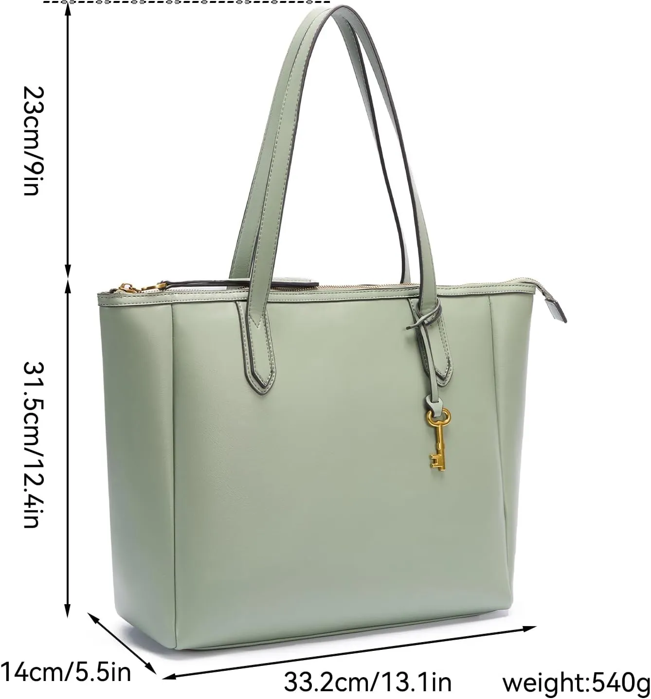 Women's Tote Bag Leather Handbag for Women 16L Large Capacity Travel Purses Ladies Shoulder Bags